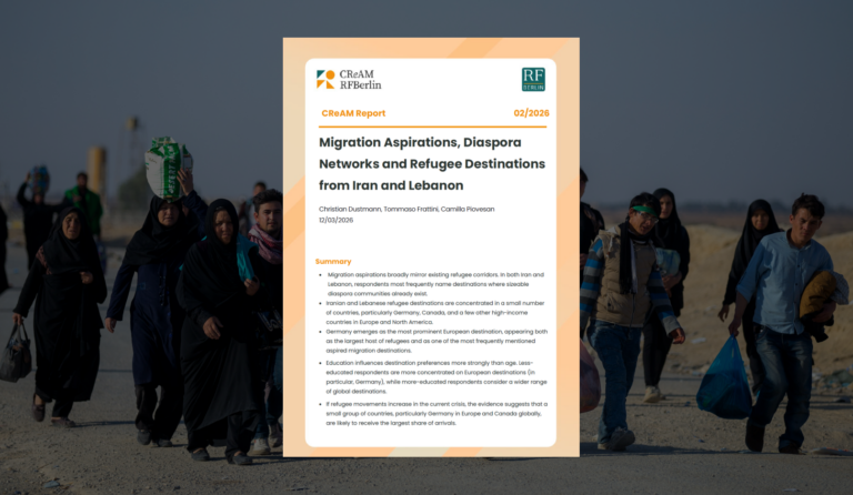 Attitudes towards migration in Europe, evidence from the European ...